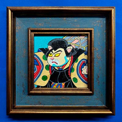 10cmアクリル画　No.90